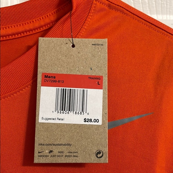 BGSU, Nike Bowling Green Football Orange Dri-Fit - Picture 3 of 6